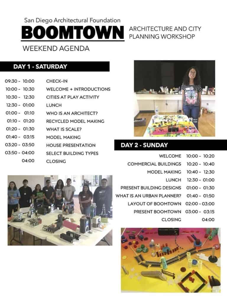 Boomtown Schedule 2026