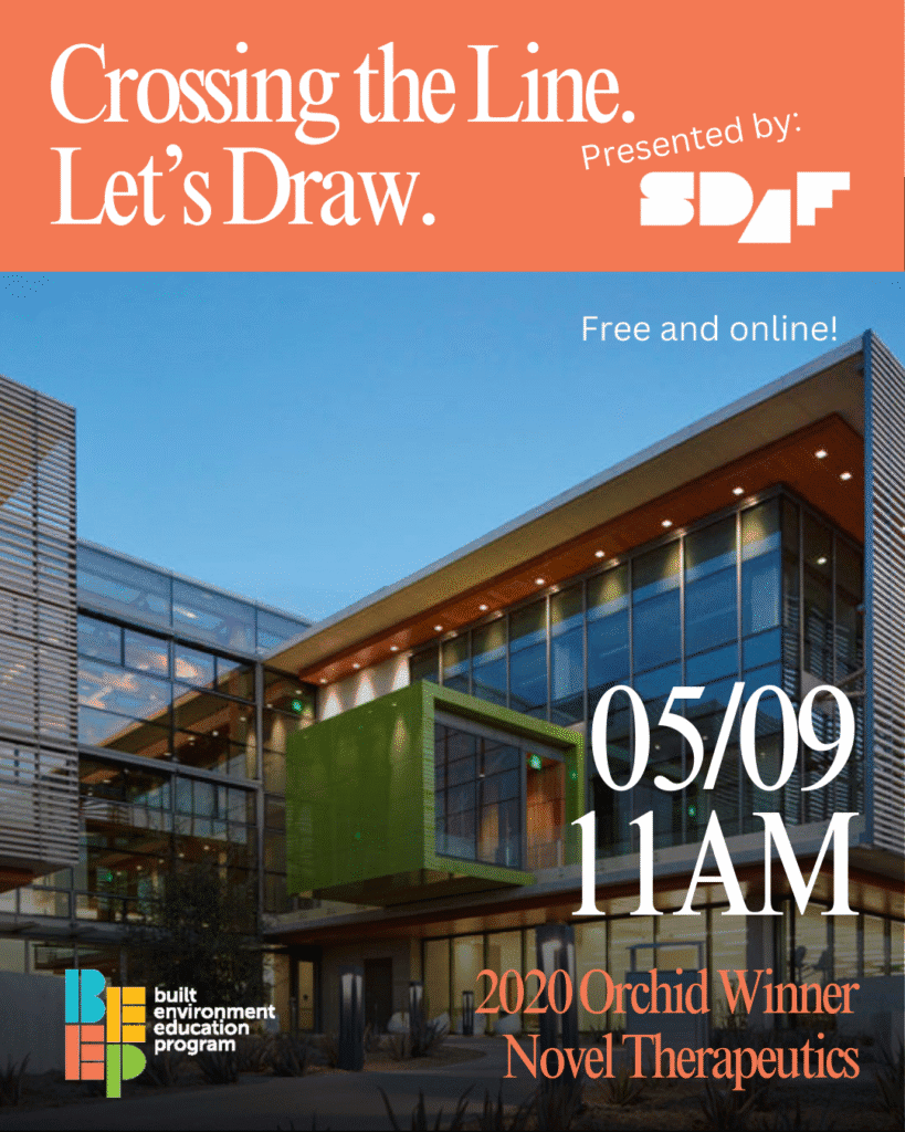 Crossing The Line. Let's Draw. Novel Therapeutics.