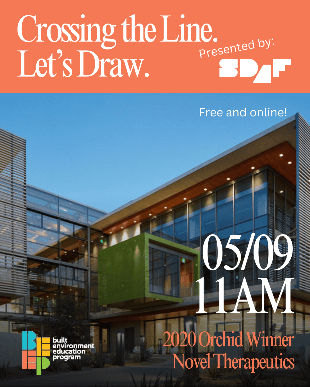 Crossing The Line. Let's Draw. Novel Therapeutics.