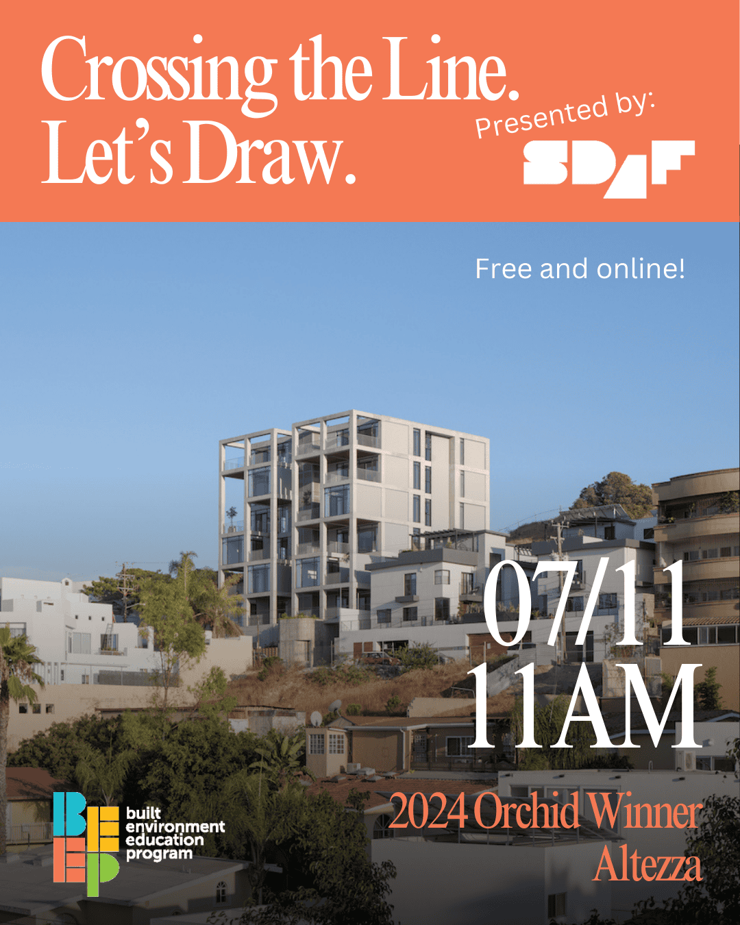 Crossing The Line. Let's Draw. Altezza