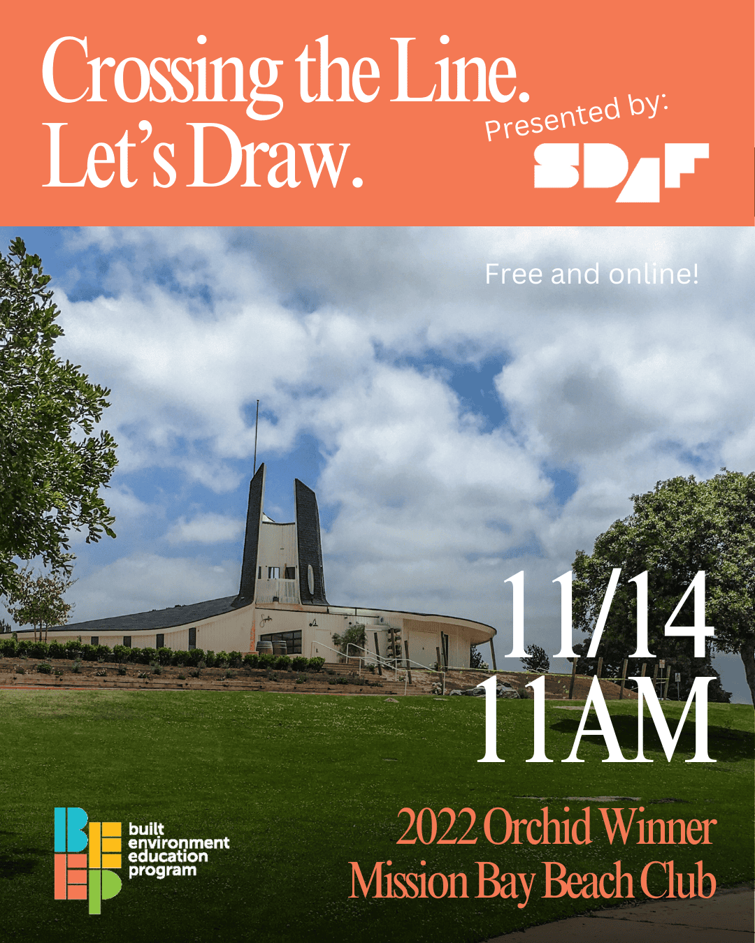 Crossing The Line. Mission Bay Beach Club.