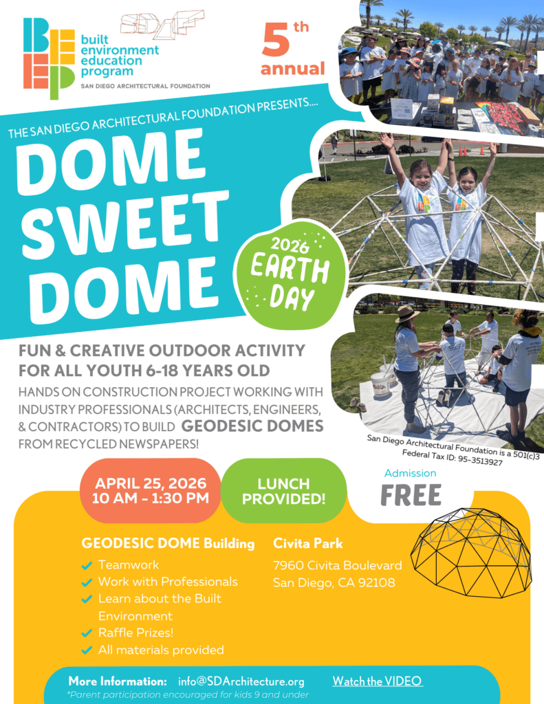 Dome Sweet Dome - Earth Day 2026 event flyer